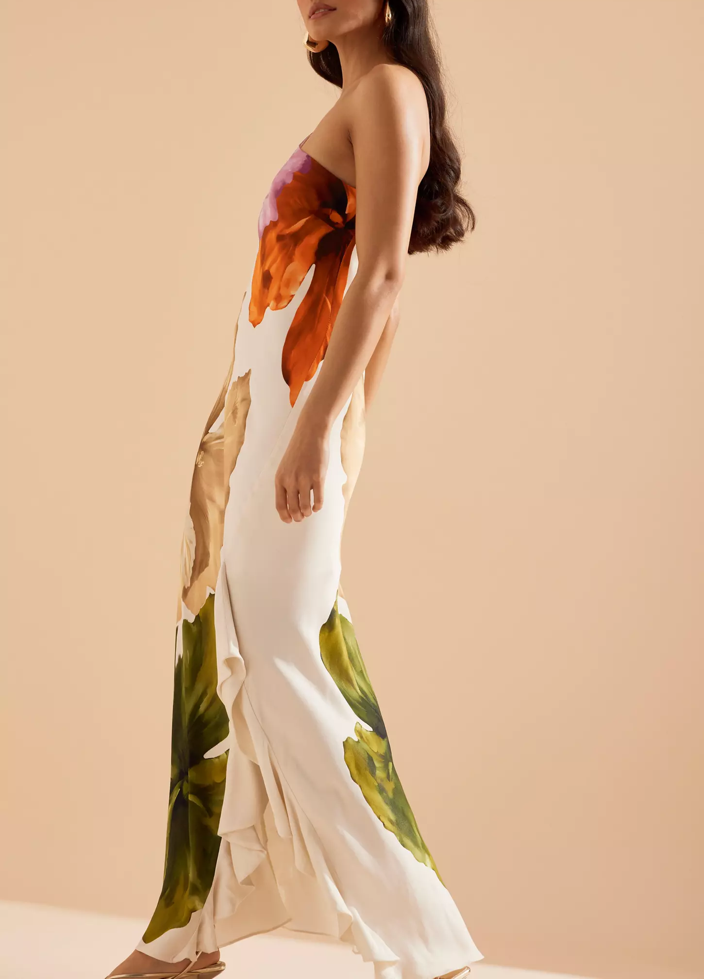 Camellia - One-Shoulder Maxi Dress