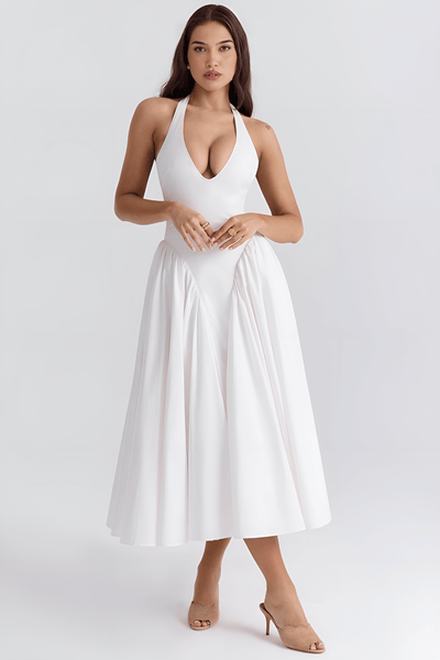 Seraphine - Halter Midi Dress