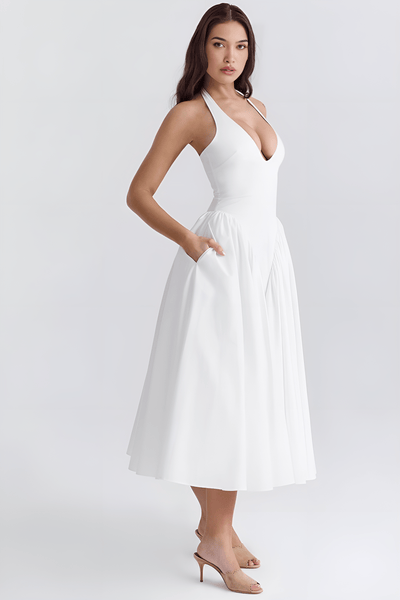 Seraphine - Halter Midi Dress